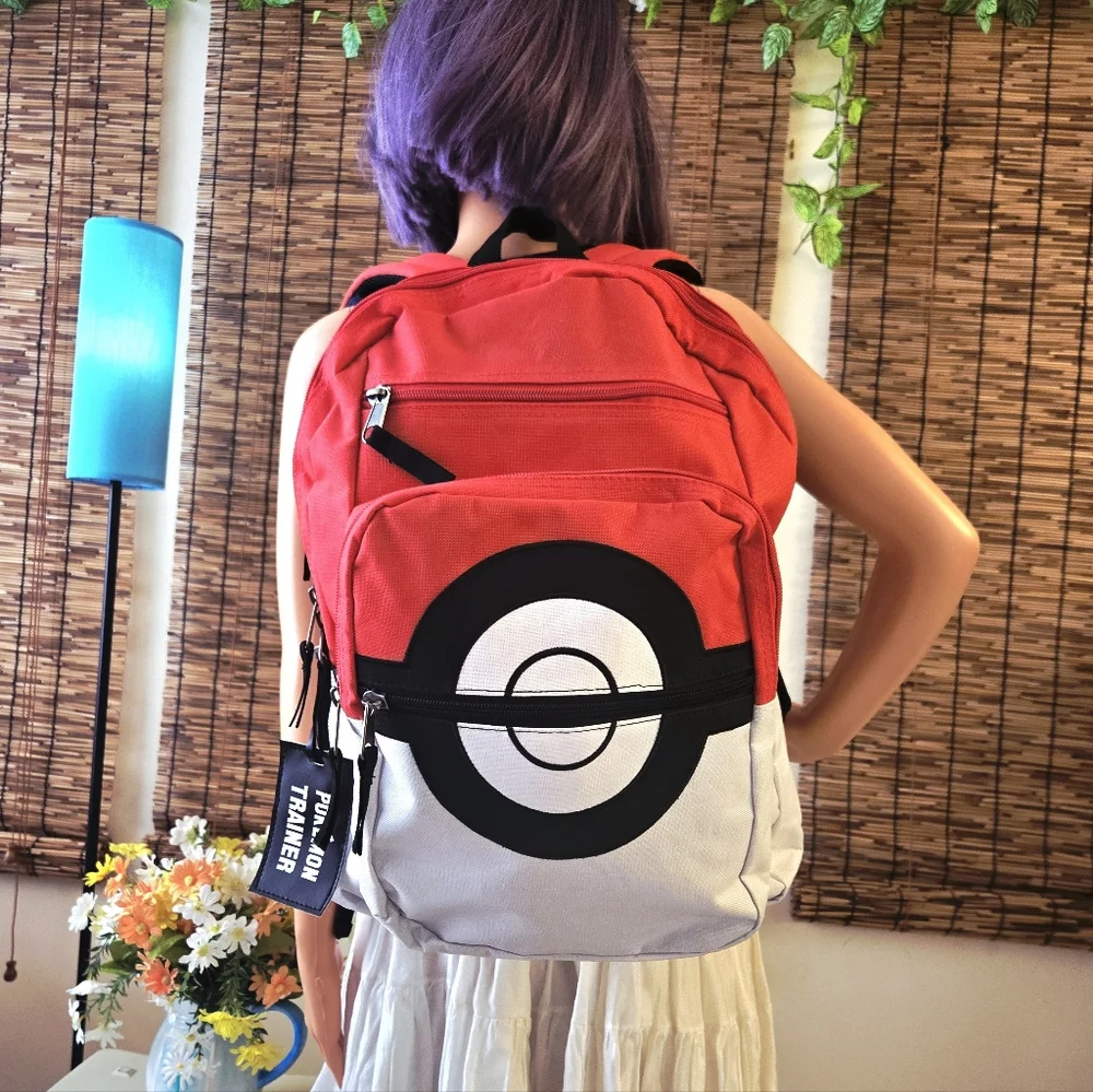 Pokemon Nintendo Game Freak Poke Ball Backpack